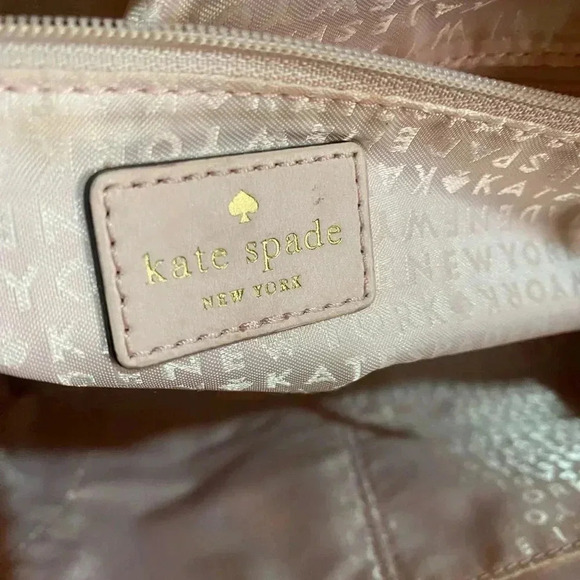 Kate spade pink leather satchel handbag - Picture 8 of 12